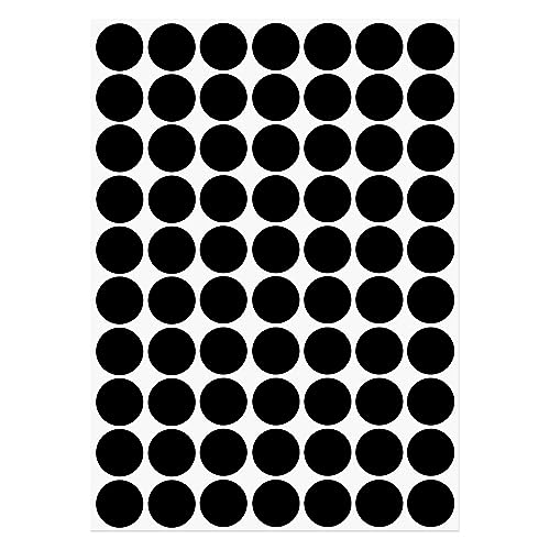 sourcing map 1 Blatt/70Stk Schraube Loch Cover Aufkleber 18mm Durchm. PVC Selbstklebende Abdeckungen Abdeckkappen Staubdicht für Holz Möbel Schrank Regal Garderobe Schwarz sourcing map 1 Blatt/70Stk Schraube Loch Cover Aufkleber 18mm Durchm. PVC Selbstklebende Abdeckungen Abdeckkappen Staubdicht für Holz Möbel Schrank Regal Garderobe Schwarz von sourcing map