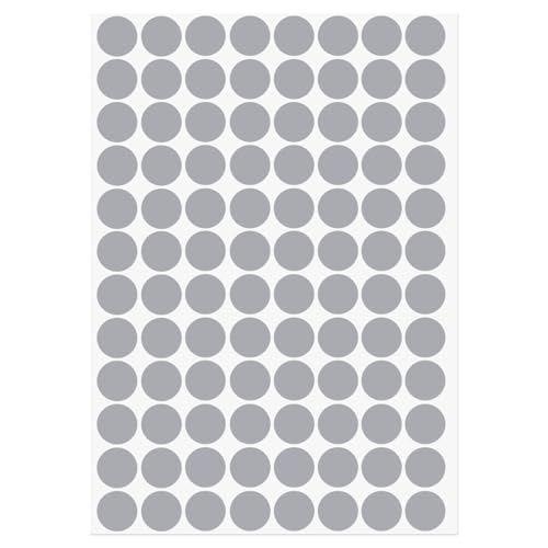 sourcing map 1 Blatt/96Stk Schraube Loch Cover Aufkleber 15mm Durchm. PVC Selbstklebende Abdeckungen Abdeckkappen Staubdicht für Holz Möbel Schrank Regal Garderobe Grau sourcing map 1 Blatt/96Stk Schraube Loch Cover Aufkleber 15mm Durchm. PVC Selbstklebende Abdeckungen Abdeckkappen Staubdicht für Holz Möbel Schrank Regal Garderobe Grau von sourcing map