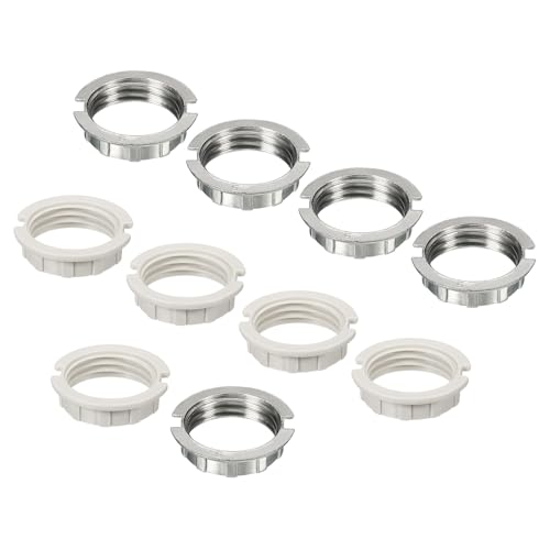 sourcing map 10 Paket G9 Steckdose M20 Schirmhalterung Adapterring für Leuchten Weiß sourcing map 10 Paket G9 Steckdose M20 Schirmhalterung Adapterring für Leuchten Weiß von sourcing map