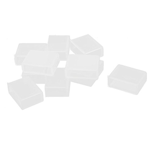 sourcing map 10 STK 12mm Silikon-Endkappe Abdeckung für 3528 5050 2811 IP67 IP68 LED Tube de DE de von sourcing map