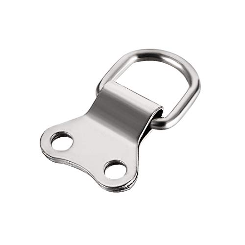 sourcing map 10 Stk. D Ring Aufhänger Satz für Bild Aufhängen Silberton 36mm x 22mm sourcing map 10 Stk. D Ring Aufhänger Satz für Bild Aufhängen Silberton 36mm x 22mm von sourcing map