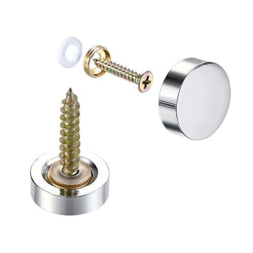 sourcing map 10 STK. Spiegel Schrauben dekorative Kappe Befestigungen Panelschrauben Abdeckung Nägel galvanisierend 16mm Helles Silber 304 Edelstahl sourcing map 10 STK. Spiegel Schrauben dekorative Kappe Befestigungen Panelschrauben Abdeckung Nägel galvanisierend 16mm Helles Silber 304 Edelstahl von sourcing map