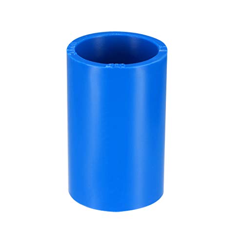 sourcing map 10 Stk.Direkt PVC Rohr Montage Taschenrechner Adapter Verbinder Blau 20mm de von sourcing map