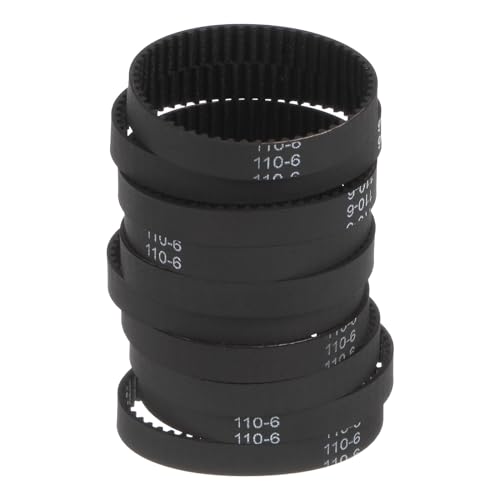 sourcing map 10 Stück 2GT Zahnriemen mit geschlossener Schlaufe 110-2GT-6, 6 mm Breite x 110 mm Länge, 3D-Drucker-Zahnriemen sourcing map 10 Stück 2GT Zahnriemen mit geschlossener Schlaufe 110-2GT-6, 6 mm Breite x 110 mm Länge, 3D-Drucker-Zahnriemen von sourcing map