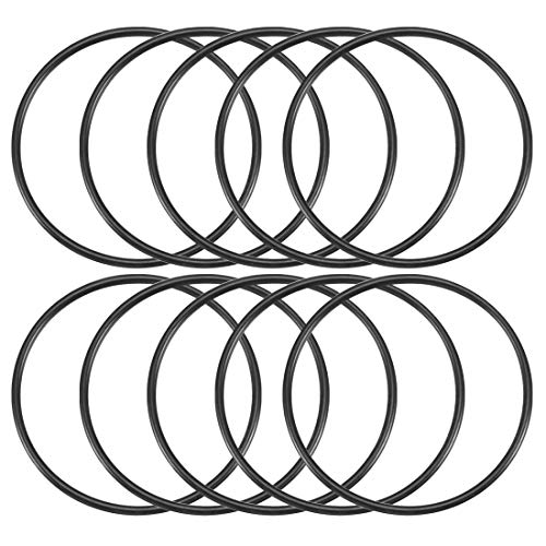 sourcing map 10 Stück Nitrilkautschuk O Ringe Metrische Dichtung 60mm Außendurchm. 55mm Innendurchm. 2.5mm Breite von uxcell