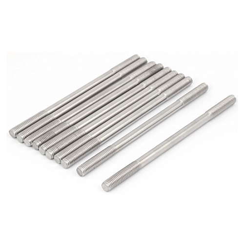 sourcing map 10 Stück Doppelend Gewindebolzen Schraube M8 x 150mm Eng Einstellbare Schubstange sourcing map 10 Stück Doppelend Gewindebolzen Schraube M8 x 150mm Eng Einstellbare Schubstange von sourcing map
