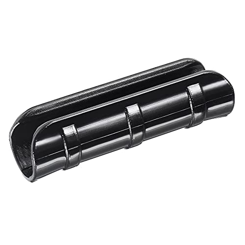sourcing map 10 Stück Kunststoffschellen Schnappschellen 20mm Schwarz für Gewächshaus Rohr von sourcing map
