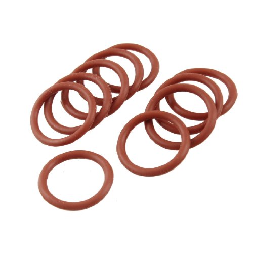 sourcing map 10 Stücke Industrie Silikon Öldichtung O-Ring Dichtung 16mm x 21mm x 2.5mm sourcing map 10 Stücke Industrie Silikon Öldichtung O-Ring Dichtung 16mm x 21mm x 2.5mm von uxcell
