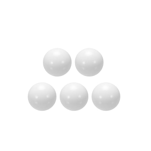 sourcing map 10 Stücke Münzringe Polierung Ball Lagerkugel Polyoxy-Methylen 25mm von sourcing map