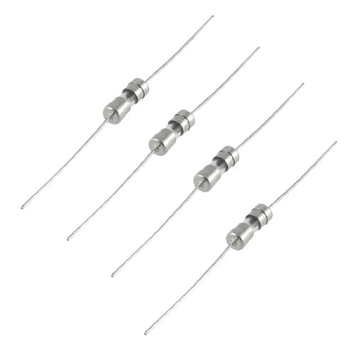 sourcing map 10 x Glas Patrone Schneller Schlag Axiale Bleisicherung 3,6mm x 10mm 250V 1,6A von uxcell