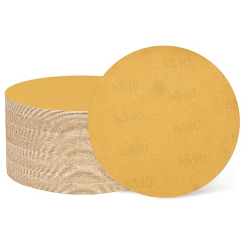sourcing map 100 Stück 125 mm Schleifscheiben, Körnung 240, Klett-Schleifpapier, Exzenterschleifer-Pads für Holzbearbeitung, Automobil, Metall, Gold sourcing map 100 Stück 125 mm Schleifscheiben, Körnung 240, Klett-Schleifpapier, Exzenterschleifer-Pads für Holzbearbeitung, Automobil, Metall, Gold von sourcing map