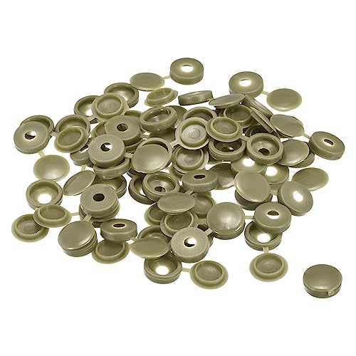 sourcing map 100 Stück 5 mm Scharnierschrauben Abdeckkappen Kunststoff Faltschraube Snap Abdeckungen Unterlegscheibe Flip Schraube Schutz Abdeckung für M3 M4 M5 Schrauben, Grün sourcing map 100 Stück 5 mm Scharnierschrauben Abdeckkappen Kunststoff Faltschraube Snap Abdeckungen Unterlegscheibe Flip Schraube Schutz Abdeckung für M3 M4 M5 Schrauben, Grün von sourcing map