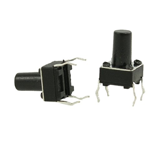 sourcing map 100 Stück 6 x 6 mm x 9,5 mm PCB Momentary taktile Tact Push Button Switch 4-Pin DIP de sourcing map 100 Stück 6 x 6 mm x 9,5 mm PCB Momentary taktile Tact Push Button Switch 4-Pin DIP de von sourcing map