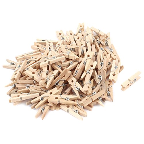 sourcing map 100 Stück Holzklammern Holz Farbe 25mm Mini Holz Wäscheklammer Foto Peg Kleider Pin Handwerk sourcing map 100 Stück Holzklammern Holz Farbe 25mm Mini Holz Wäscheklammer Foto Peg Kleider Pin Handwerk von uxcell