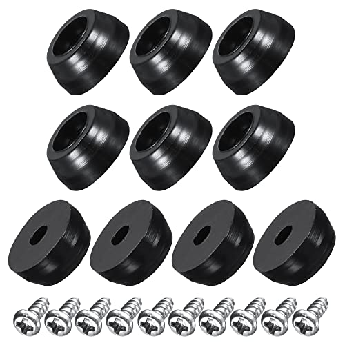 sourcing map 100 Stück Schwarz Gummifüße Schraubbar mit Edelstahlschrauben und Unterlegscheibe, Gummipuffer Schraubfeste 11mm Breite x 5mm Höhe für Schreibtische Stühle Sofas Maschinen sourcing map 100 Stück Schwarz Gummifüße Schraubbar mit Edelstahlschrauben und Unterlegscheibe, Gummipuffer Schraubfeste 11mm Breite x 5mm Höhe für Schreibtische Stühle Sofas Maschinen von sourcing map