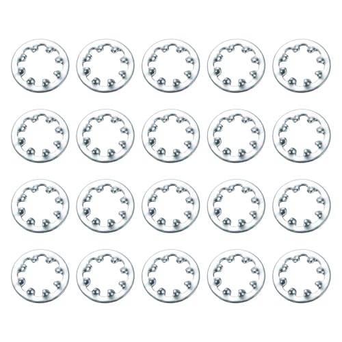 sourcing map 100 Stück SAE 8# interne Zahnschloss-Unterlegscheibe, verzinkter Karbonstahl, mehrere Zähne, Sternscheibe, Verriegelungsverschluss, silberfarben sourcing map 100 Stück SAE 8# interne Zahnschloss-Unterlegscheibe, verzinkter Karbonstahl, mehrere Zähne, Sternscheibe, Verriegelungsverschluss, silberfarben von sourcing map