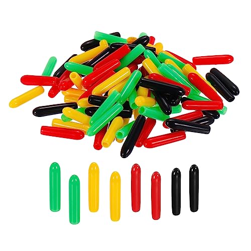 sourcing map 100 Stück Gummi Endkappen 2 mm PVC Vinyl Kunststoffkappe Schutzkappen Abdeckung für Schrauben Bolzen Gewinde Metallstäbe Elektrokabeln Drahtseile Bowdenzug Rund Rohr Zaunpfosten sourcing map 100 Stück Gummi Endkappen 2 mm PVC Vinyl Kunststoffkappe Schutzkappen Abdeckung für Schrauben Bolzen Gewinde Metallstäbe Elektrokabeln Drahtseile Bowdenzug Rund Rohr Zaunpfosten von sourcing map