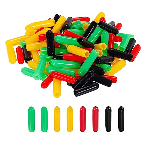 sourcing map 100 Stück Gummi Endkappen 3 mm PVC Vinyl Kunststoffkappe Schutzkappen Abdeckung für Schrauben Bolzen Gewinde Metallstäbe Elektrokabeln Drahtseile Bowdenzug Rund Rohr Zaunpfosten sourcing map 100 Stück Gummi Endkappen 3 mm PVC Vinyl Kunststoffkappe Schutzkappen Abdeckung für Schrauben Bolzen Gewinde Metallstäbe Elektrokabeln Drahtseile Bowdenzug Rund Rohr Zaunpfosten von sourcing map