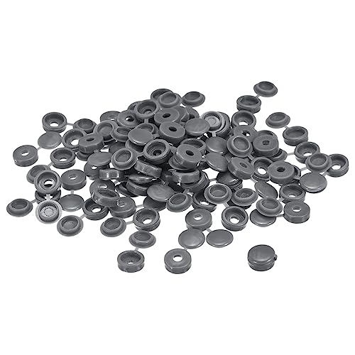 sourcing map 100Stk 3mm Scharnierte Schraube Deckel Kappen Plastik Klappbare Schraube Schnappdeckel Unterlegscheibe Schutzhülle für M1 M2 M3 Schrauben Dunkel Grau sourcing map 100Stk 3mm Scharnierte Schraube Deckel Kappen Plastik Klappbare Schraube Schnappdeckel Unterlegscheibe Schutzhülle für M1 M2 M3 Schrauben Dunkel Grau von sourcing map