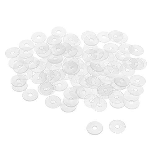 sourcing map 100Stk Flache Unterlegscheibe Nylon Dichtung 13mm AD 3mm ID 0,9mm Dicke Klar für Wasserhahn Rohr Wasserschlauch Isolierung Schrauben sourcing map 100Stk Flache Unterlegscheibe Nylon Dichtung 13mm AD 3mm ID 0,9mm Dicke Klar für Wasserhahn Rohr Wasserschlauch Isolierung Schrauben von sourcing map