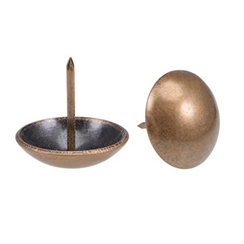 sourcing map 100Stk Polsterung Nägel Zwecken Antiker Runder Daumen Stecknadeln Kupferton Für Möbel Sofa Kopfteile 25mm Kopfdurchmesser sourcing map 100Stk Polsterung Nägel Zwecken Antiker Runder Daumen Stecknadeln Kupferton Für Möbel Sofa Kopfteile 25mm Kopfdurchmesser von sourcing map