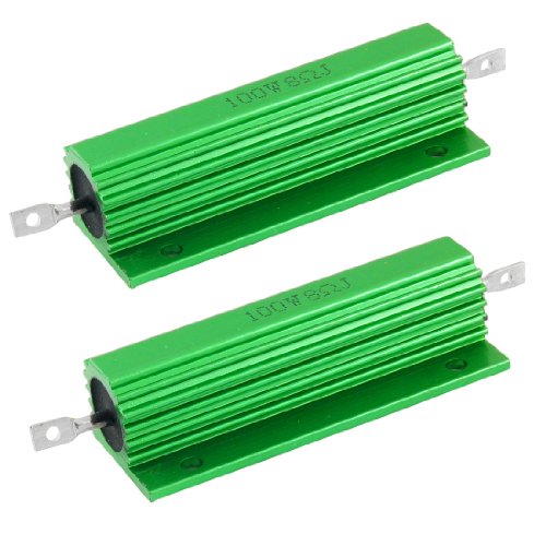 sourcing map 100W 8 Ohm Schraube Gewindebohrer montiert Aluminium gehüllt drahtgewickelte Widerstände 2 Stk. sourcing map 100W 8 Ohm Schraube Gewindebohrer montiert Aluminium gehüllt drahtgewickelte Widerstände 2 Stk. von sourcing map