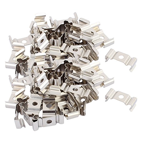 sourcing map 100stk T4 Leuchtstoffröhre Glühbirne Lampenfassung Halter Klammer Silber Ton sourcing map 100stk T4 Leuchtstoffröhre Glühbirne Lampenfassung Halter Klammer Silber Ton von sourcing map