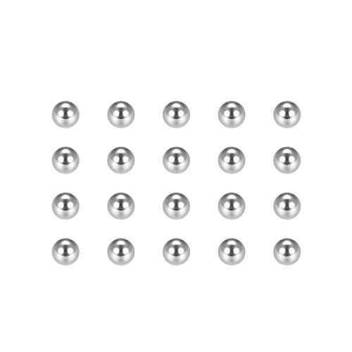 sourcing map 100 Stück Stahlkugeln 3mm Präzision Chromstahl Lagerkugeln G25 sourcing map 100 Stück Stahlkugeln 3mm Präzision Chromstahl Lagerkugeln G25 von sourcing map