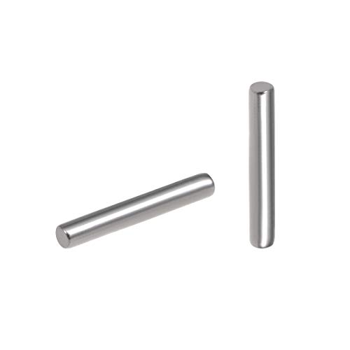 sourcing map 100stk. Passstift 304 Edelstahl Regalheringe Stützregale Silber Ton 1,5mm x 10mm von sourcing map