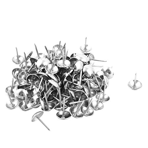 sourcing map 100stk.Möbel Nagel Büro Metall Möbel Tack Nagel an der Wand Stecknadel Silber Ton 10 x 15mm sourcing map 100stk.Möbel Nagel Büro Metall Möbel Tack Nagel an der Wand Stecknadel Silber Ton 10 x 15mm von uxcell