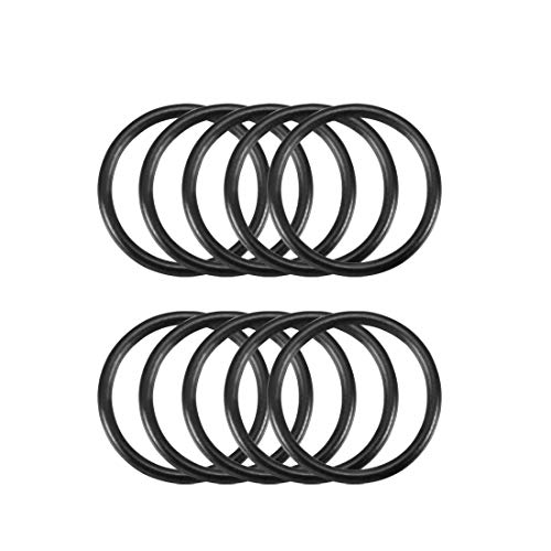 sourcing map 10St Metrische Nitrilkautschuk O-Ringe Dichtung 20mm AD 17mm ID 1,5mm Breite von uxcell