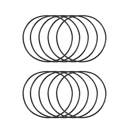 sourcing map 10St Metrische Nitrilkautschuk O-Ringe Dichtung 60mm AD 57mm ID 1,5mm Breite von uxcell