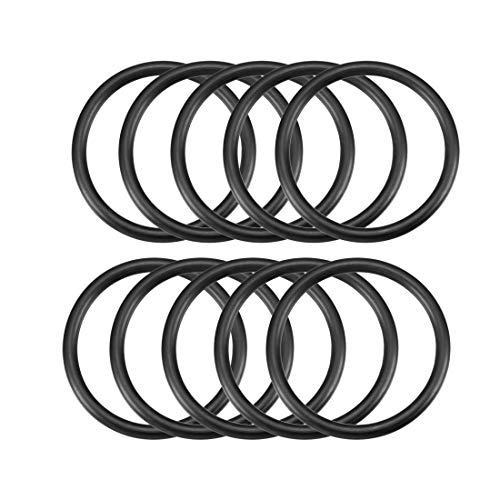 sourcing map 10St Metrische Nitrilkautschuk O-Ringe Dichtung 62mm AD 52mm ID 5mm Breite von uxcell