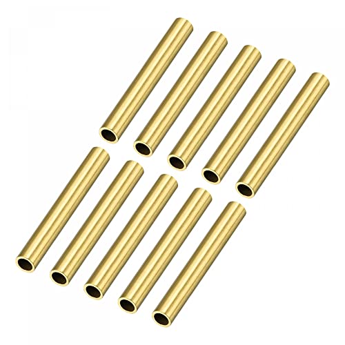 sourcing map 10Stk Messing Rohr Basteln Rohre für Heimdekoration DIY 4mmx0.5mmx30mm sourcing map 10Stk Messing Rohr Basteln Rohre für Heimdekoration DIY 4mmx0.5mmx30mm von sourcing map