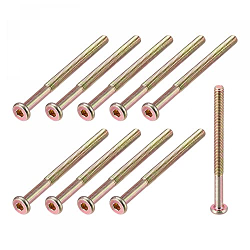 sourcing map 10Stk Sechskant Steckdose M6x80mm Kohlenstoff Stahl Halbe Gewinde für Möbel DIY sourcing map 10Stk Sechskant Steckdose M6x80mm Kohlenstoff Stahl Halbe Gewinde für Möbel DIY von sourcing map