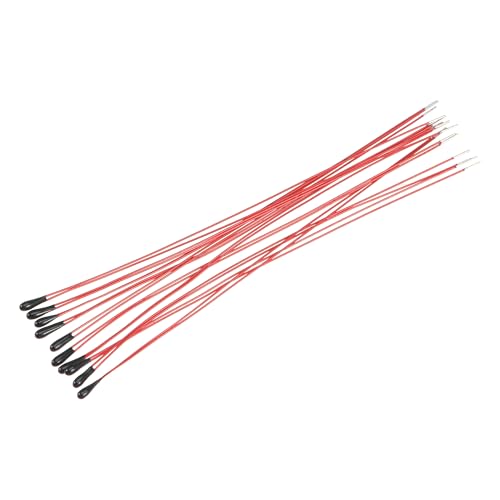 sourcing map 10Stk. 10K 3590B 1% NTC-Thermistoren Widerstände Temperatursensor von sourcing map