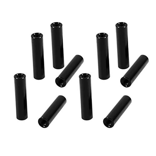 sourcing map 10Stk. M3 x 20mm Runde Aluminiumsäulenlegierung Abstandshalter Bolzenbefestigung für Quadcopter Schwarz sourcing map 10Stk. M3 x 20mm Runde Aluminiumsäulenlegierung Abstandshalter Bolzenbefestigung für Quadcopter Schwarz von uxcell