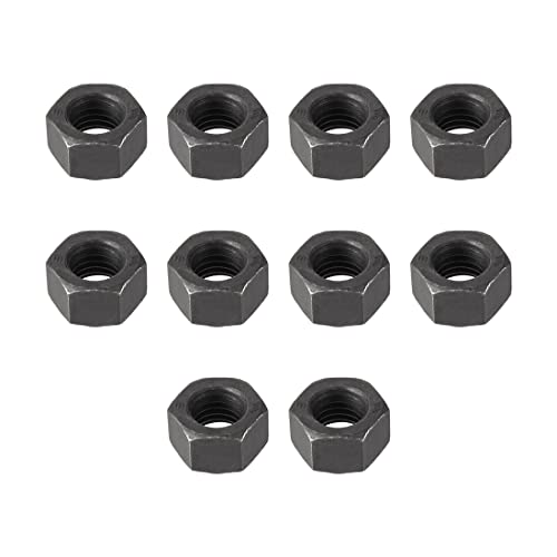 sourcing map 10Stk.Sechskantmuttern M12x1,75mm metrisches Grobgewinde Sechskantmutter Kohlenstoffstahl Schwarz sourcing map 10Stk.Sechskantmuttern M12x1,75mm metrisches Grobgewinde Sechskantmutter Kohlenstoffstahl Schwarz von sourcing map