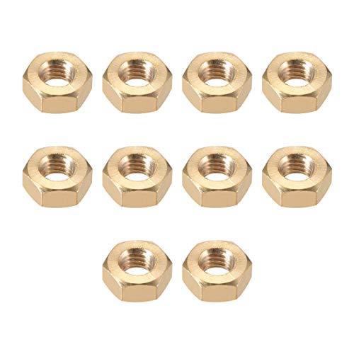 sourcing map 10Stk.Sechskantmuttern M8x1,25 mm Sechskantmutter mit metrischem Grobgewinde Messing sourcing map 10Stk.Sechskantmuttern M8x1,25 mm Sechskantmutter mit metrischem Grobgewinde Messing von sourcing map