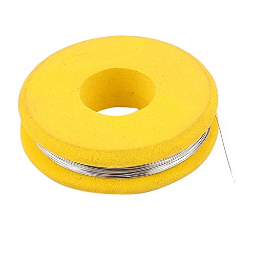 sourcing map 10m 32,8ft Konstantan 32 AWG 0,2mm 15,28Ohm/m Heizdraht Widerstandsdraht von uxcell
