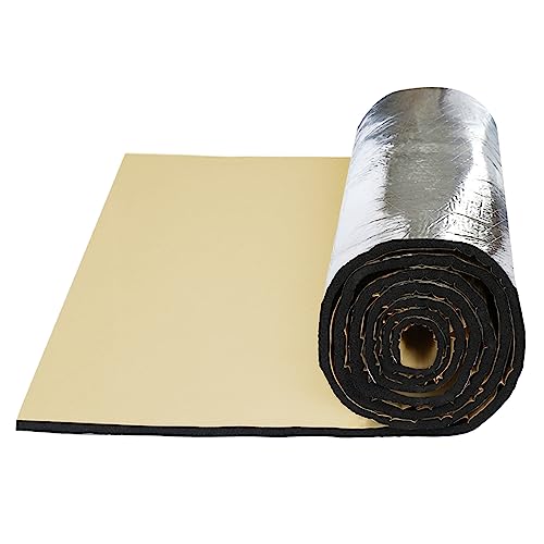 sourcing map 10mm Dämmmatte Auto Schallschutzmatte Isolierung Matte Schallschutz für Kfz 6.4sqft 60cm*100cm von uxcell