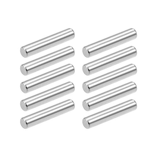 sourcing map 10stk. Passstift 304 Edelstahl Heringe Stützregale Silber Ton 5mm x 25mm von sourcing map