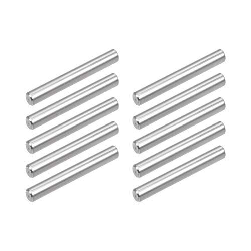 sourcing map 10stk. Passstift 304 Edelstahl Heringe Stützregale Silber Ton 5mm x 30mm von sourcing map