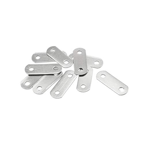 sourcing map 10 Stück Flachverbinder 22mmx8mm Flachverbinder Edelstahl Lochplatte Lochblech für Holzstühle, Bücherregale, Bretter, Fenster, Möbel sourcing map 10 Stück Flachverbinder 22mmx8mm Flachverbinder Edelstahl Lochplatte Lochblech für Holzstühle, Bücherregale, Bretter, Fenster, Möbel von sourcing map