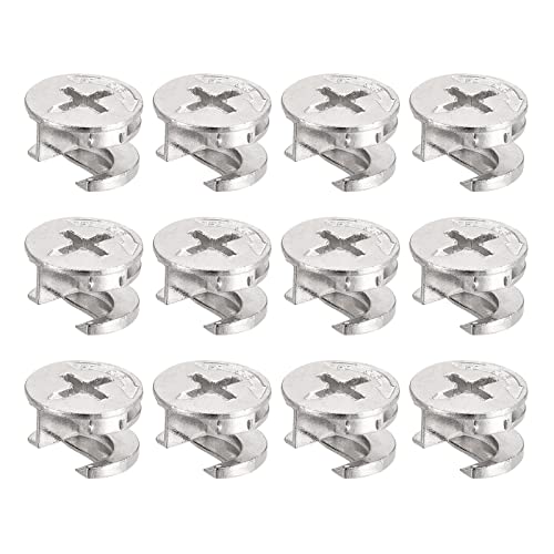sourcing map 12 Stück Möbel Nockenverschlussmutter 14.6x9.5mm Gelenkverbinder Verriegelung Muttern Verbindung Nockenbeschlag sourcing map 12 Stück Möbel Nockenverschlussmutter 14.6x9.5mm Gelenkverbinder Verriegelung Muttern Verbindung Nockenbeschlag von sourcing map