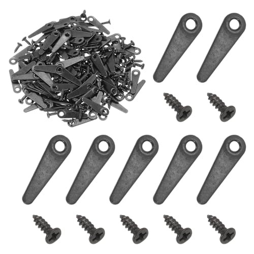 sourcing map 120 Stück Bilderrahmen-Clips, 2,1 cm Fotorahmen-Drehknöpfe, Befestigungselemente, Eck-Clip mit 120 Schrauben zum Aufhängen von Bildern, Basteln, Zeichnungen, Zeigerform, Schwarz sourcing map 120 Stück Bilderrahmen-Clips, 2,1 cm Fotorahmen-Drehknöpfe, Befestigungselemente, Eck-Clip mit 120 Schrauben zum Aufhängen von Bildern, Basteln, Zeichnungen, Zeigerform, Schwarz von sourcing map