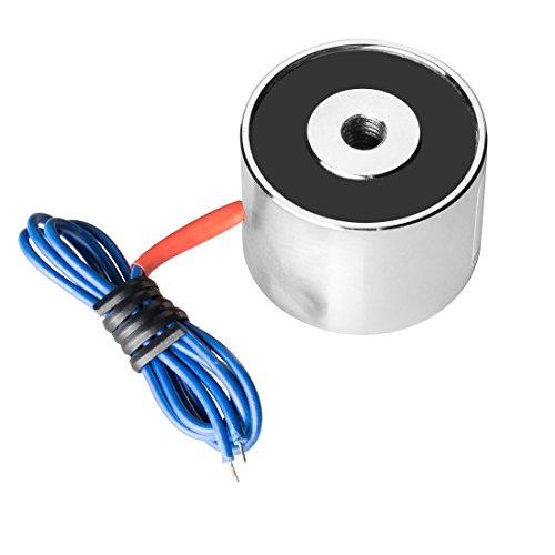 sourcing map 12V DC 200N 0.29LB elektrische Hebe Magnet Elektronik Magnetspule heben Halten von uxcell