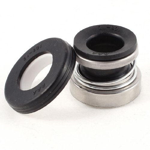 sourcing map 12mm x 26mm x 23mm Rubber Bellows Pumpe Wellenabdichtung Gleitringdichtung von sourcing map