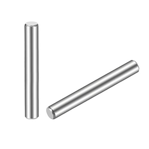 sourcing map 15 Stück 5 x 50 mm (ca. 13/64") Zylinderstifte 304 Edelstahl Holz Etagenbett Dübelstifte Regal Heringe Stützregale von sourcing map