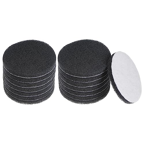 sourcing map 15 Stück Bohrmaschine Power Brush 10,2 cm Fliesenschrubber Scheuerschwämme 800-1000 Körnung für Badezimmer Küche Haushalt Reinigung von sourcing map